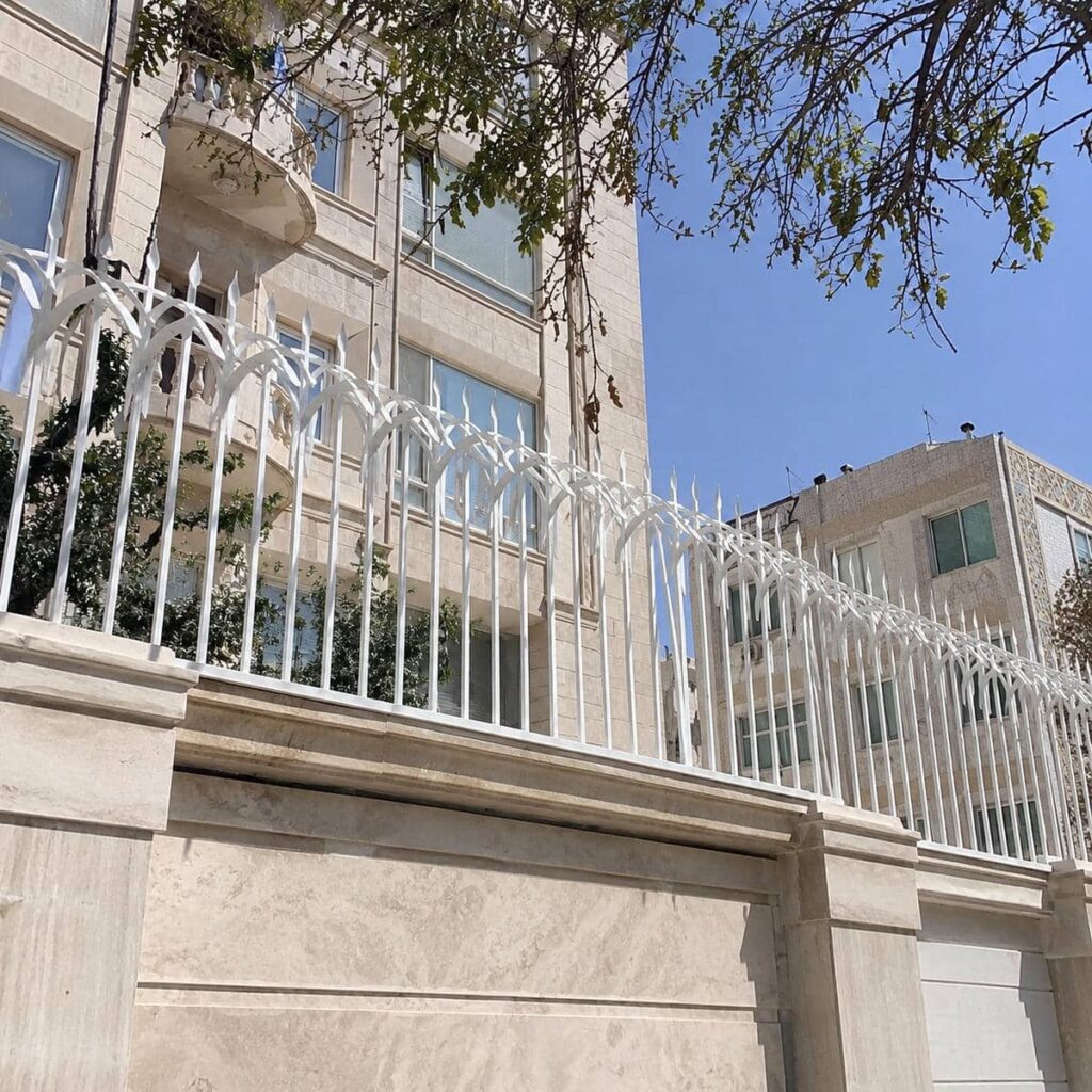 ساخت حفاظ طرح نیزه با برش و جوشکاری تمیز