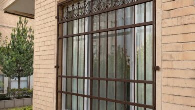 6 مدل حفاظ پنجره طبقه اول امنیت ورودی