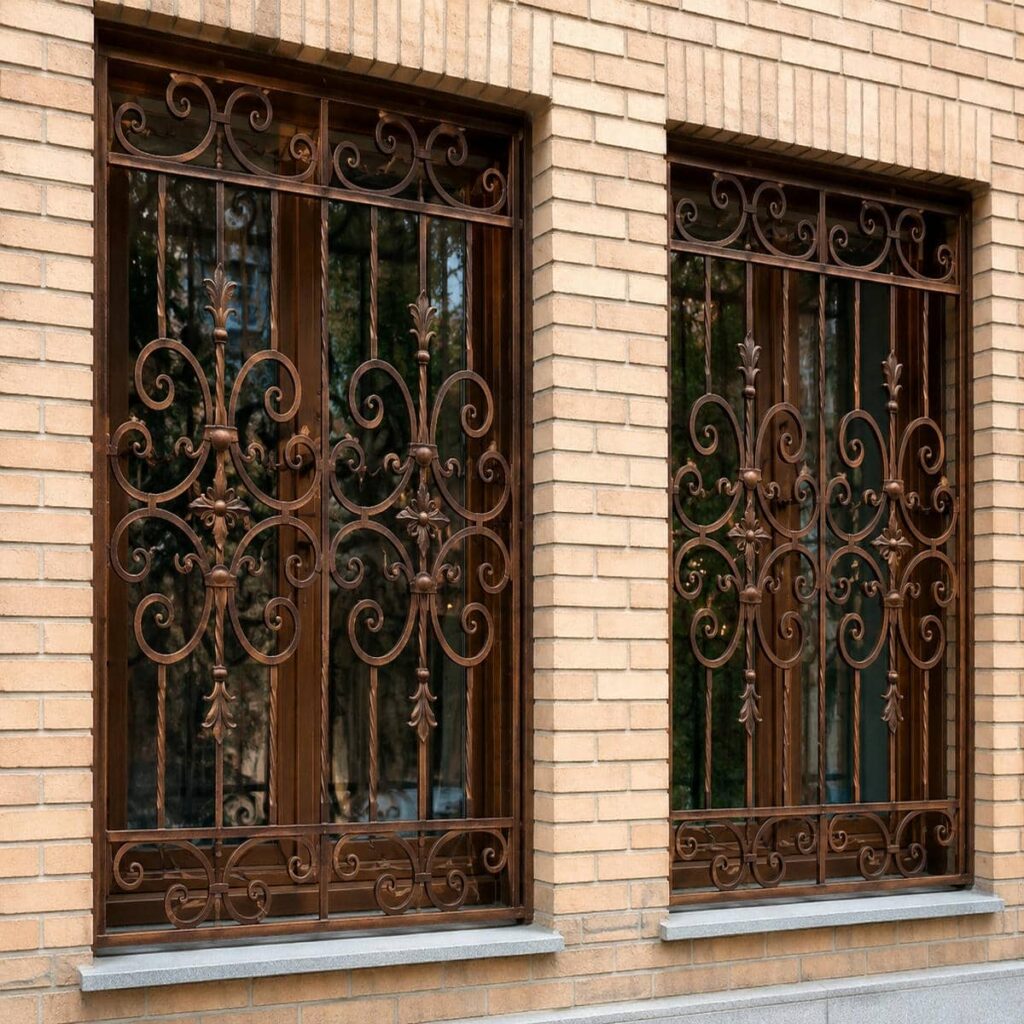 قیمت حفاظ پنجره طبقات پایین بر اساس طرح و ابعاد