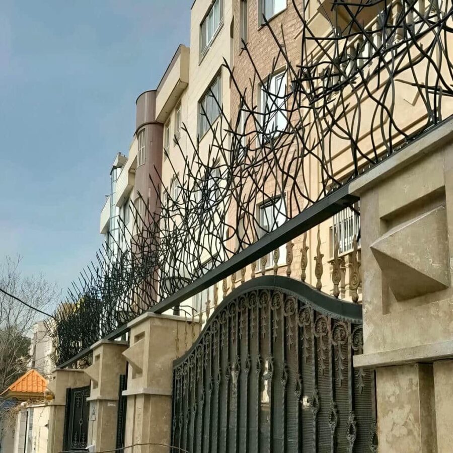 ساخت حفاظ شاخ گوزنی روی دیوار آپارتمانی و ویلا