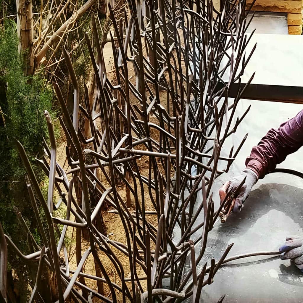 نحوه نصب گارد حفاظ شاخ گوزنی کله دیوار