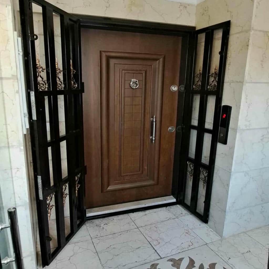 درب فلزی ضد سرقت پارکینگی