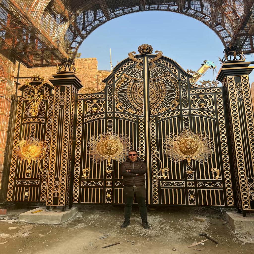 درب آهنی ساده فلزی
