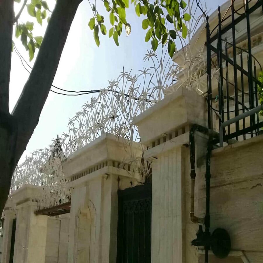 بهترین نرده آهنی دیوار