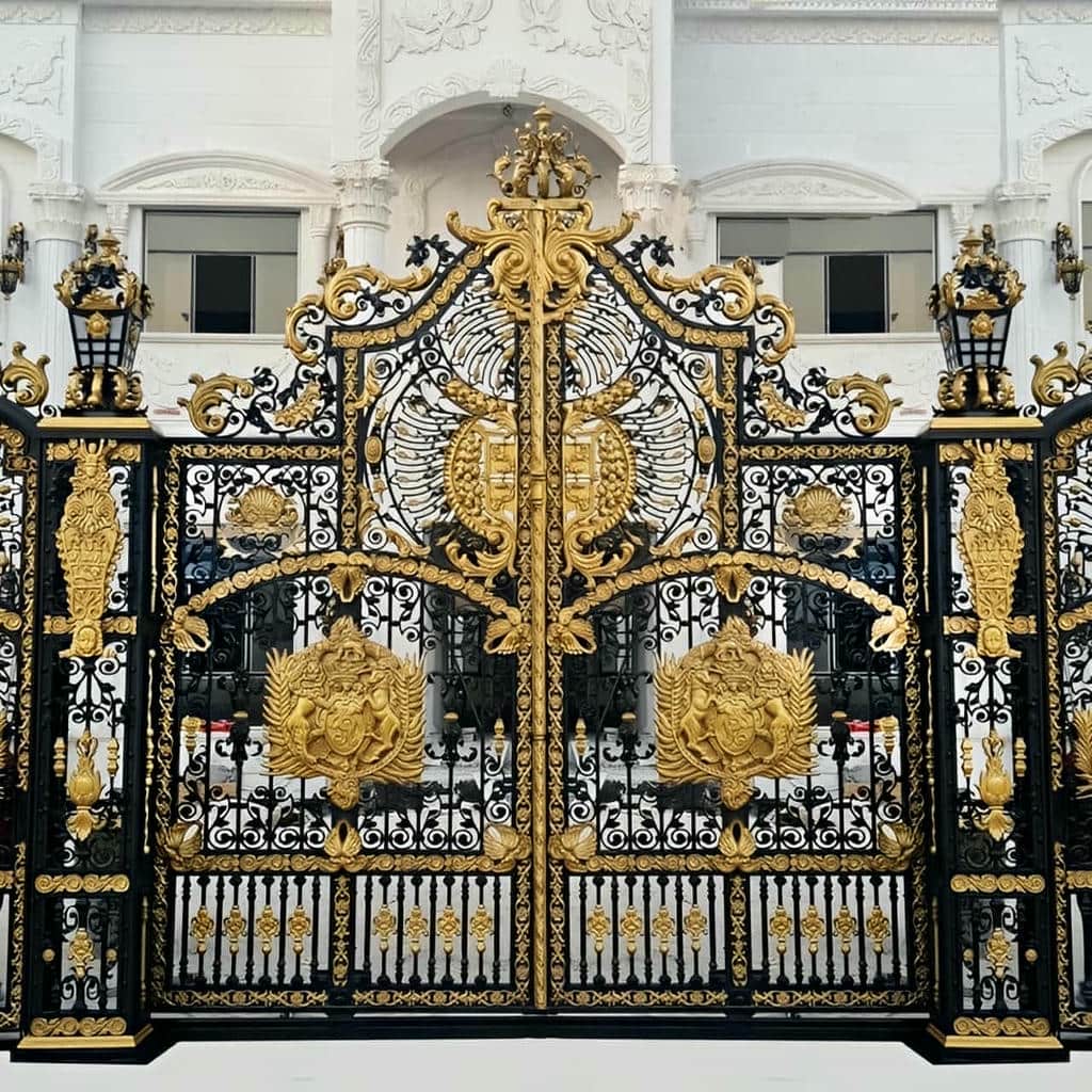 جدول مشخصات درب حیاط ساده و زیبا