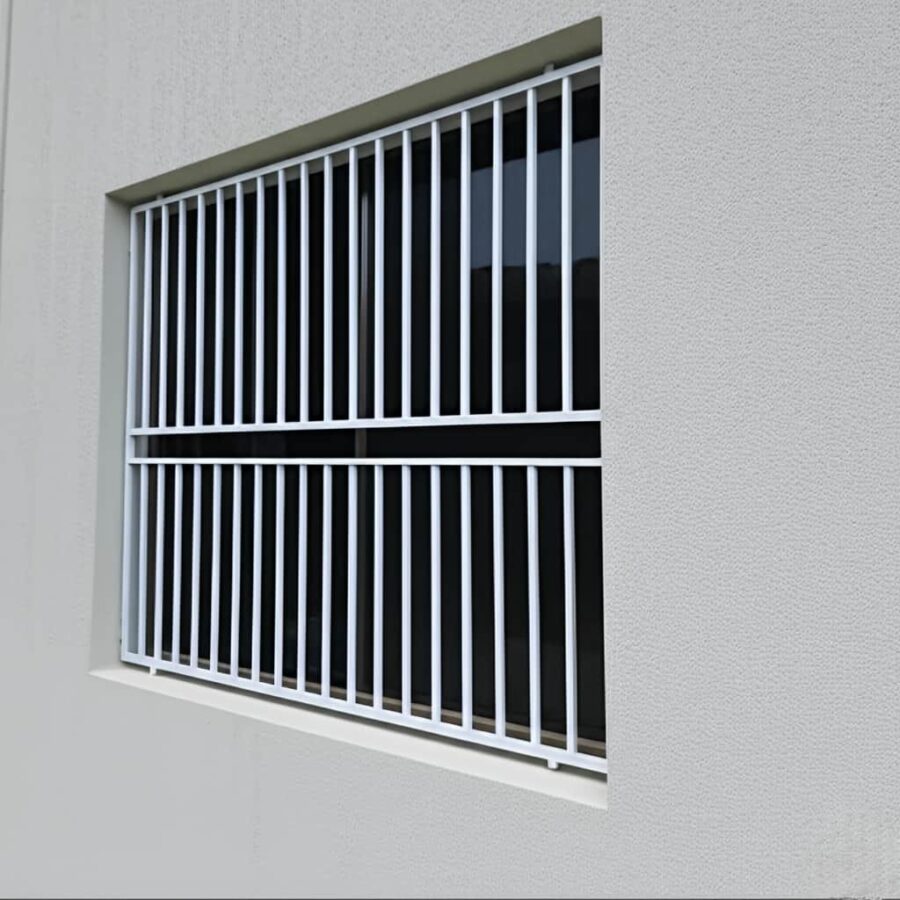 حفاظ پنجره دوجداره مدل ساده میله افقی