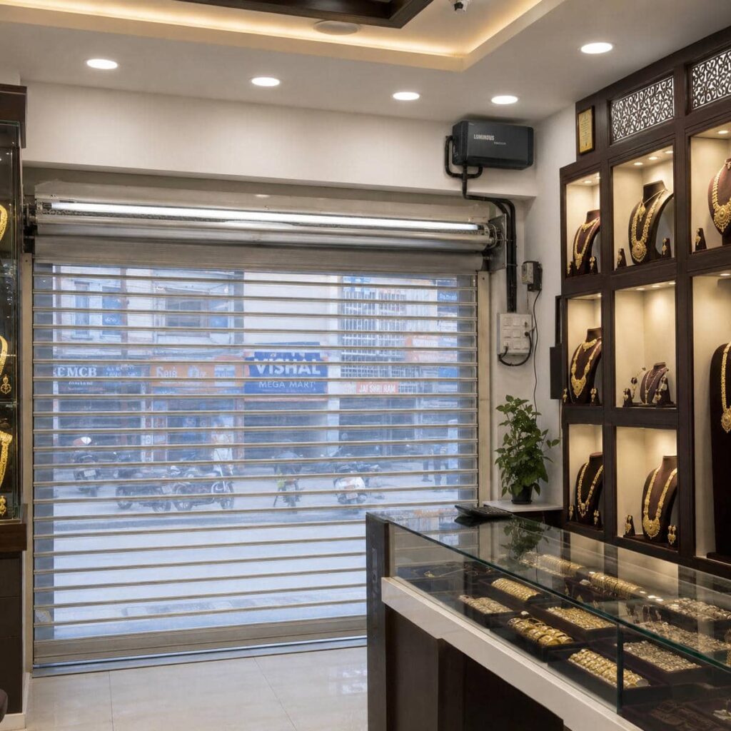 درب کرکره ای ساده کاربردی