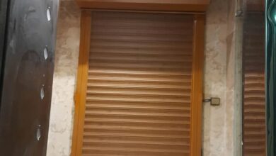 کرکره برقی ریموت دار برای ورودی خانه و آپارتمان