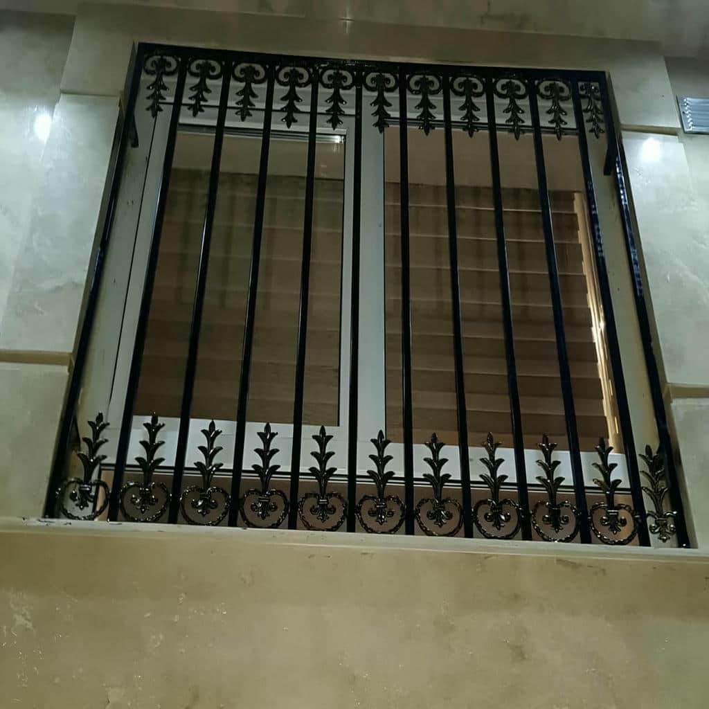 گارد پنجره با رنگ پوشش مقاوم
