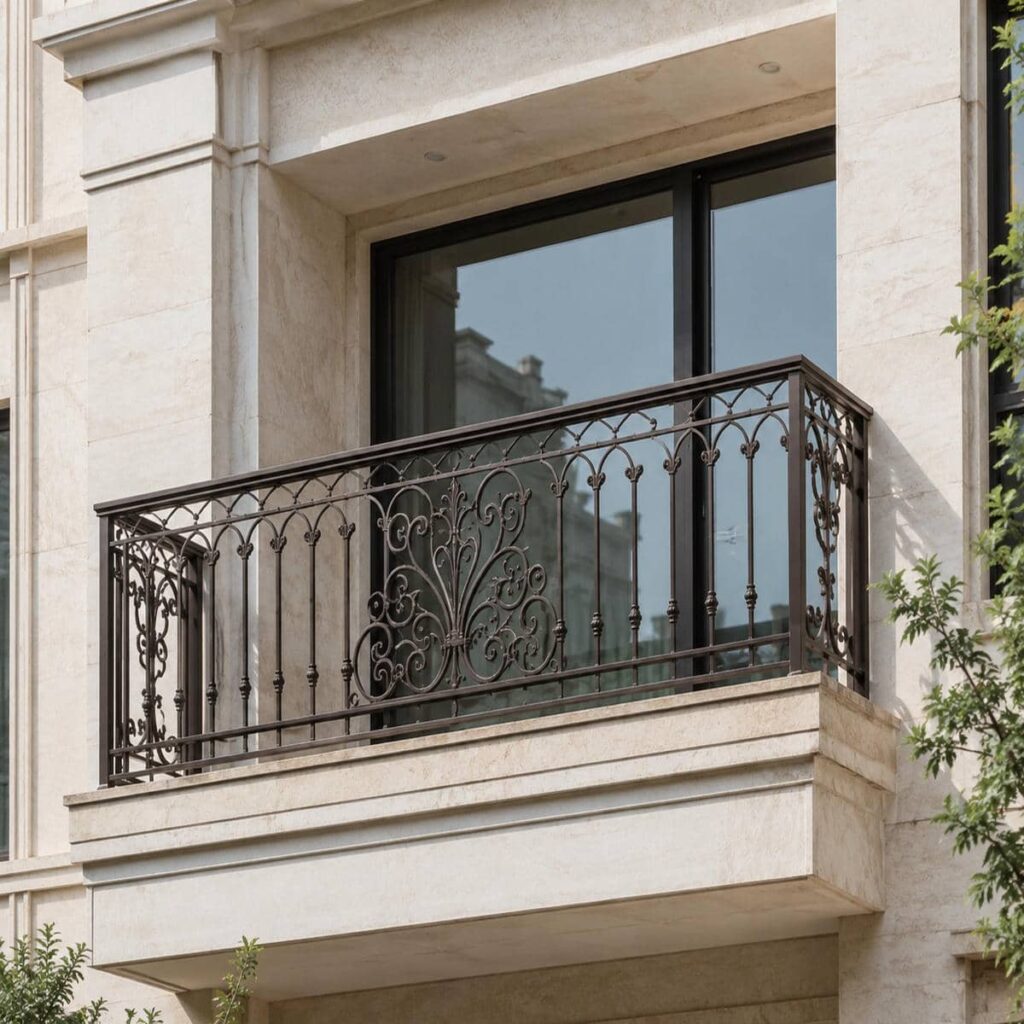 نرده راه پله با متریال باکیفیت